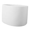 Half Cylinder Wall Light G9 Up Down Wall Mounted Lamp Resin Plaster Wall Sconce for Living Room Bed