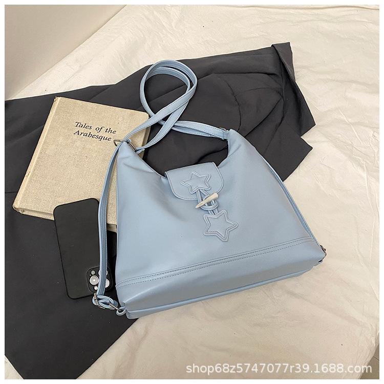 Niche Design Backpack Women's 2025 New Large-capacity Commuter Tote Stray Bag Multi-purpose Shoulder Underarm Bag