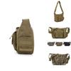Versatile Tactical Messenger Bag For Outdoor Travel With Adjustable Shoulder Strap