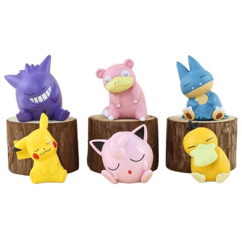 Pvc Pokemon Figures Set For Kids Toy Collection And Car Decoration