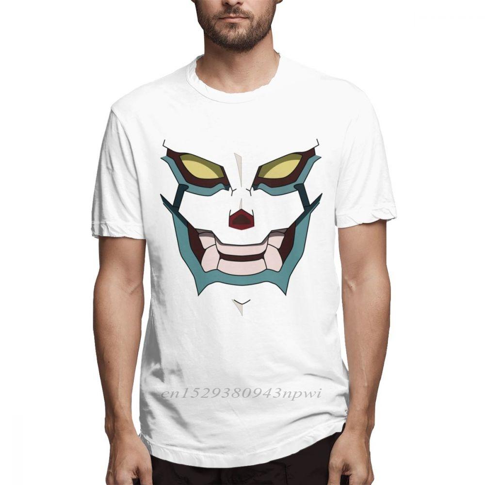 Novelty Tengen Toppa Gurren Lagann T Shirt Punk Rock Mens Tshirt Man Anime Cartoon 100 Cotton Plus Size TShirt