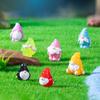 14Pcs Micro Landscape Ornament Mini Gnome Easter Figure Miniature Garden Decoration Mini Potted Plant Accessories