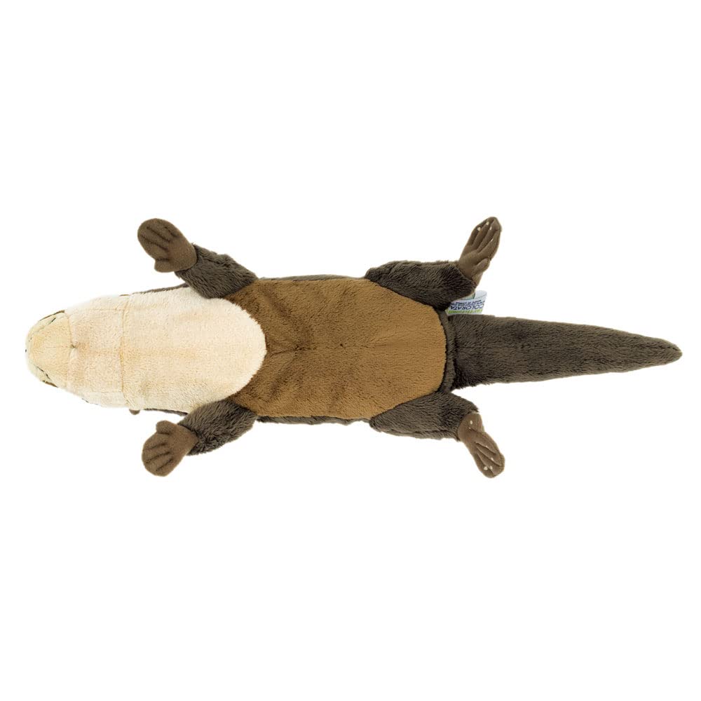 Calorata Asian Small-Clawed Otter Plush Toy (LargeNestling SeriesSoft Touch) Realistic Animal Toy Doll Gift Present Birthday (Twice Tested) 