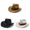 Vintage Suede Hat With Wide Brim For Outdoor Sun Protection And Warmth