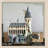 1173PCS Magical Castle Great Hall MOC Building Blocks Architecture DIY Assembly Creative Toy Collection Display Educational Gift
