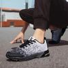 Lightweight Large Size Flying Line Running Shoes Fashion Mesh Flyknit Breathable Casual Outdoor Sneakers