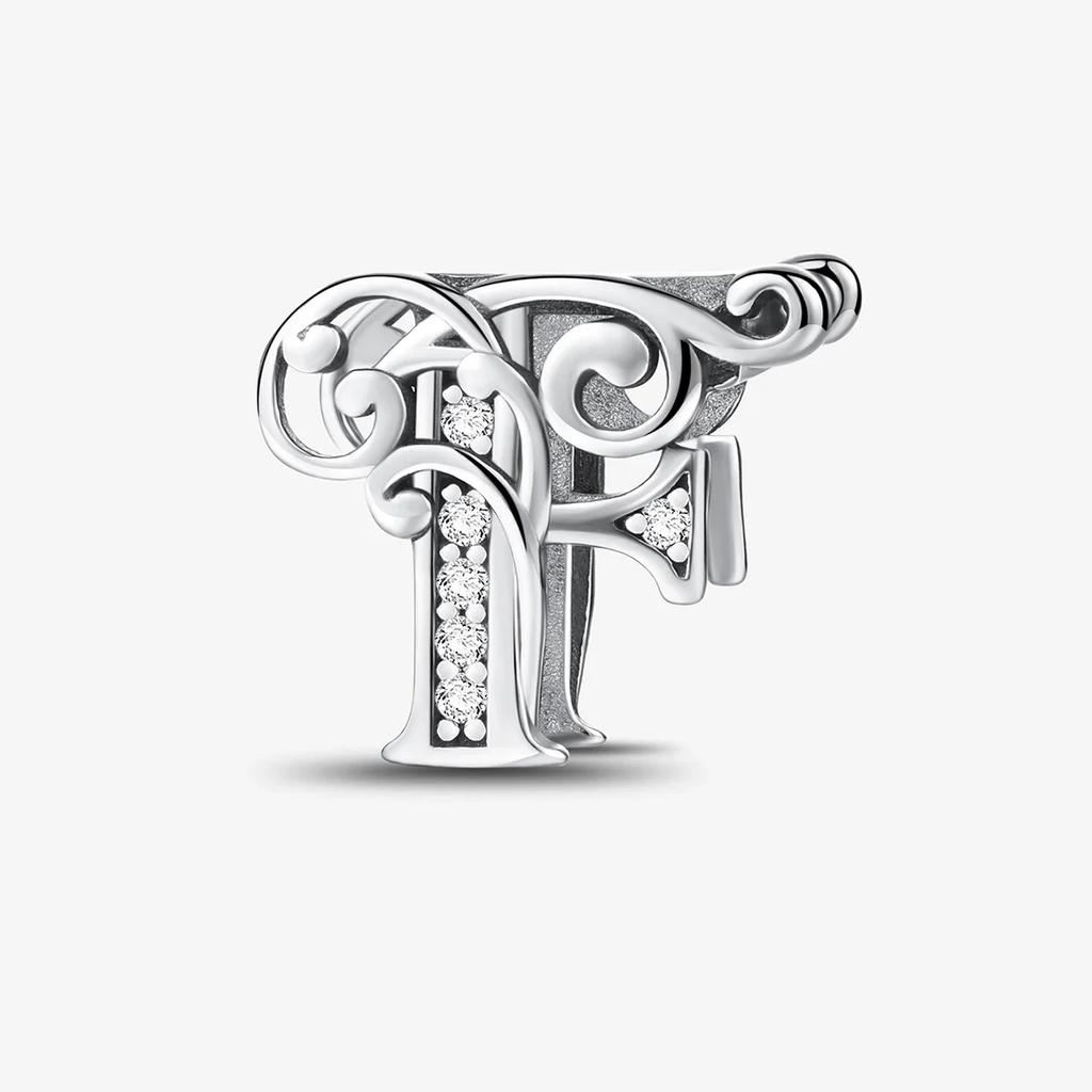 Kupfer Englische Buchstaben Anhänger Perlen Passen Original Pan DIY Armbänder Machen Geschenk Von Hoher Qualität Feiner Schmuck