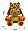 New Plush Doll Pillow Gameoverse Cartoon Anime Dinosaur Doll Cute Robot Decorative Ornament, Boys and Girls Love Gifts