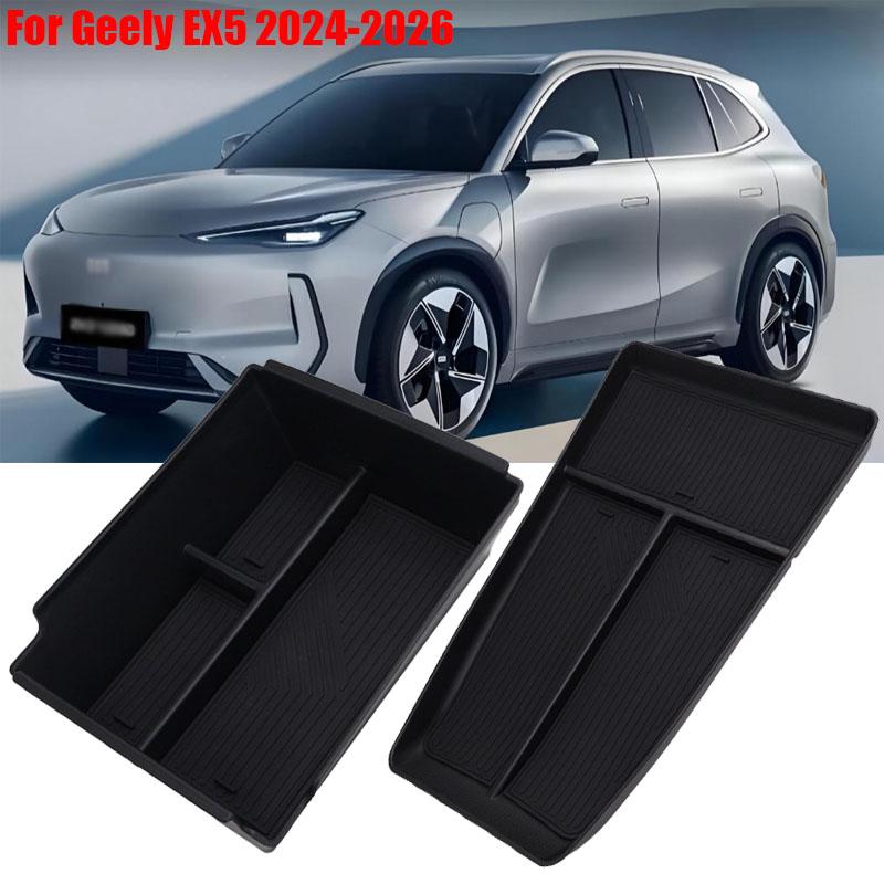 Car Storage Box For Geely Ex5 For Galaxy E5 E245 E.Mas 7 Anti-Dirty Armrest Center Console Boxes Car Accessories