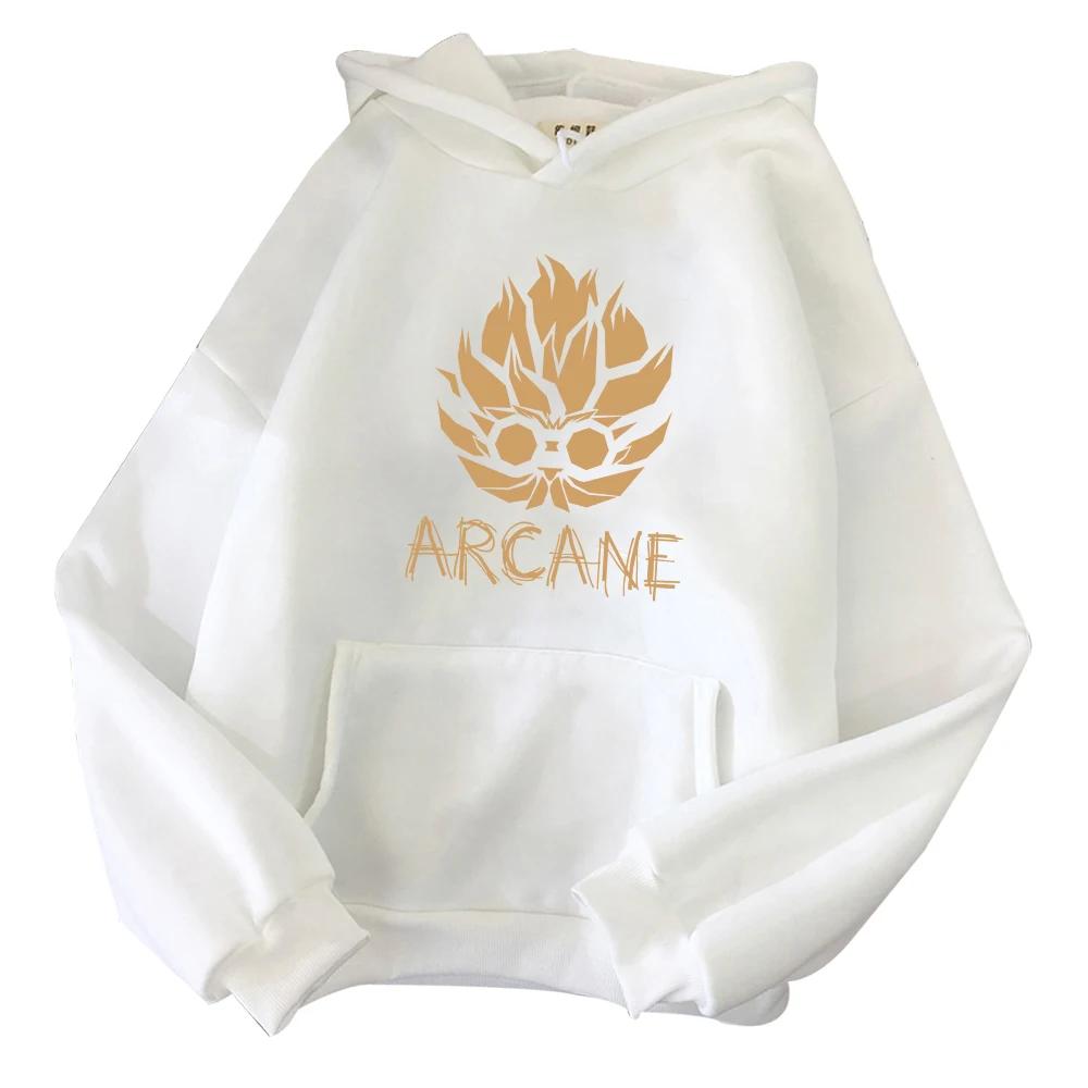 Arcane Heimerdinger Sudadera con capucha de estilo minimalista Harajuku Jersey Tops Sudadera Regalo para fanáticos