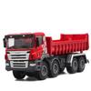 Heavy Dumper Lorry Truck 1/50 Diecast Metal Toy Engineering Car For Children Vehicle Model Miniature Collection Gift For Boys