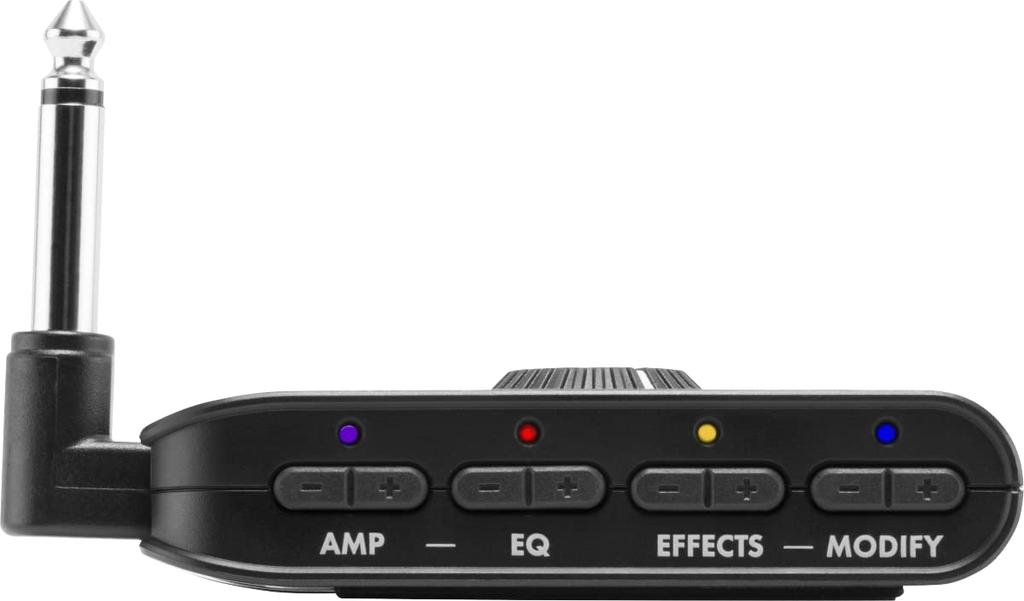 Fender MUSTANG™ MICRO Guitar & Bass Headphone Amplifier, Black