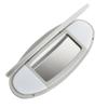LHD RHD 3 Colos Car Interior Sun Visor Vanity Mirror Cover Upgrade For BMW MINI R55R56 R60 2007-2014 511673168333 511673168334