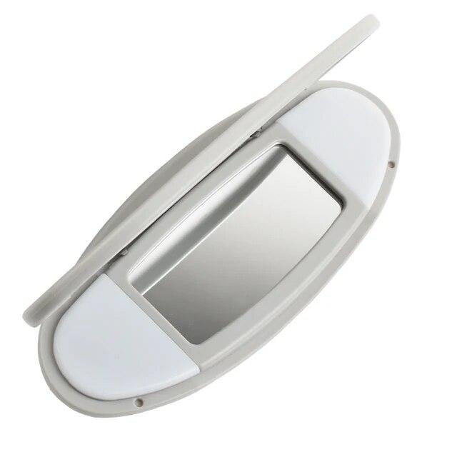 LHD RHD 3 Colos Car Interior Sun Visor Vanity Mirror Cover Upgrade For BMW MINI R55R56 R60 2007-2014 511673168333 511673168334