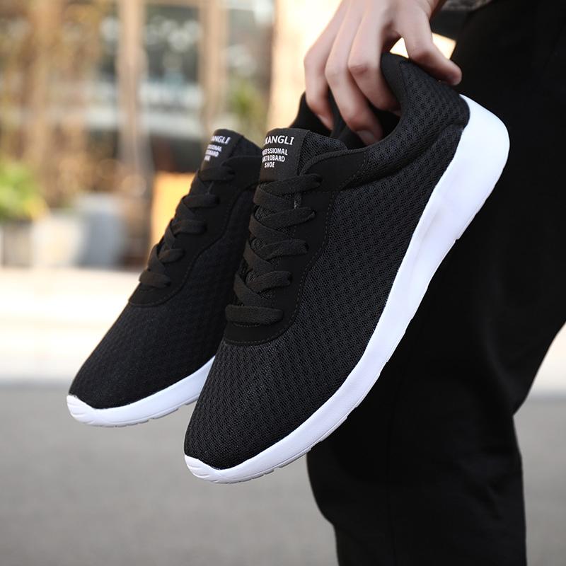 Light Breathable Sneakers Mesh Running Sports Shoes Women Men Casual Jogging Shoes Elastic Outdoor Walking Traveling Shoes