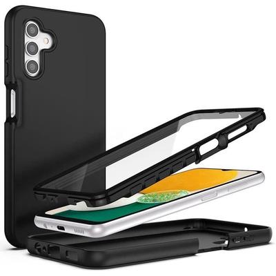 Full Case - BOOLING - for Samsung Galaxy A13 5G - 360° Hybrid Protection - Silicone - Anti-Scratch - Black