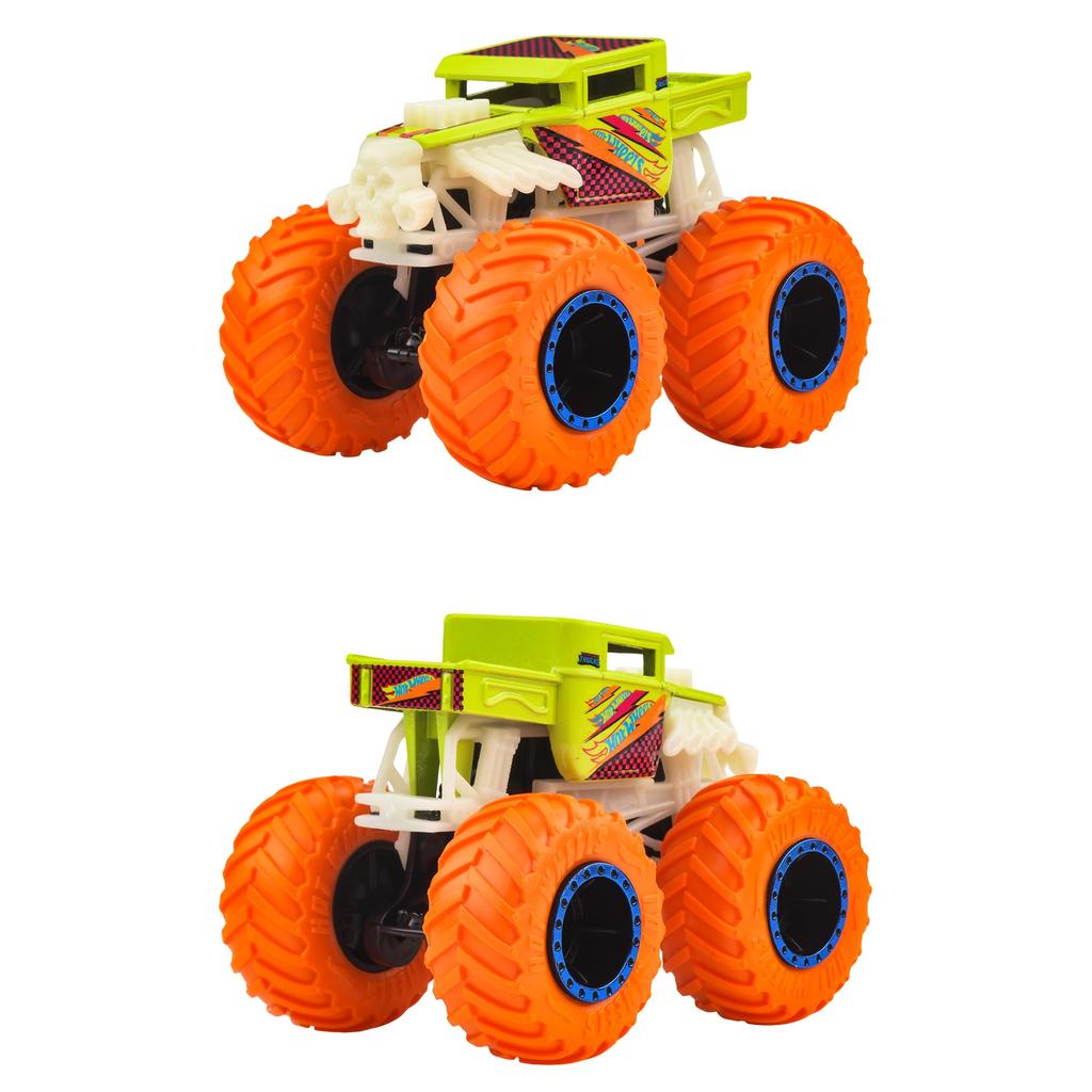 Hot Wheels Light-Up! Monster Truck Assortment Vehicle Toys, 6-Car Box Set, Ages 3+, Multi-Purpose, 986C-JFX08
