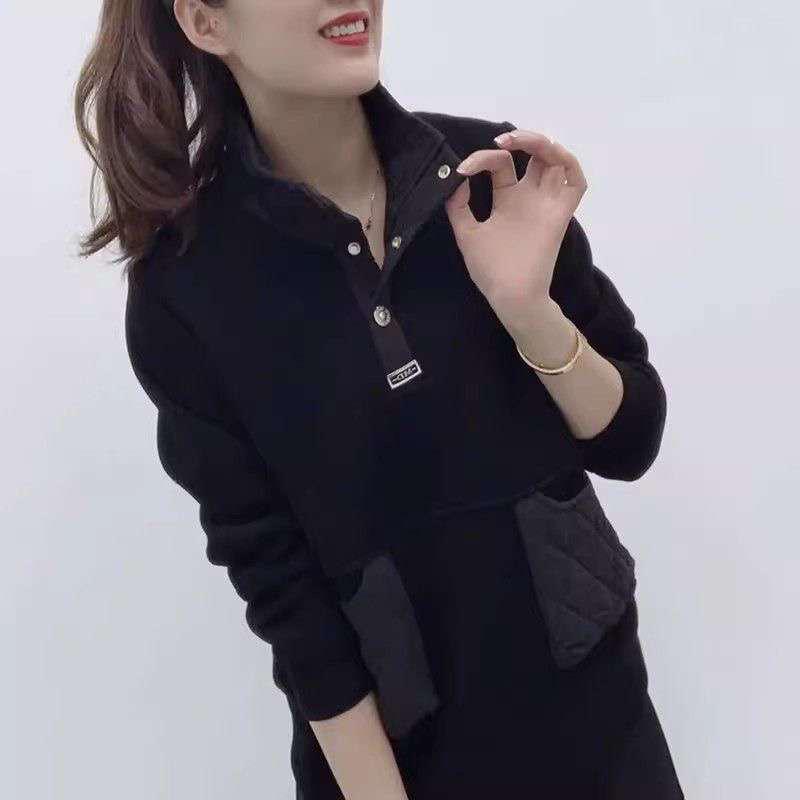 Women's Plus Size Loose Fleece Hoodie - Thickened, Long Sleeve, New Winter Style