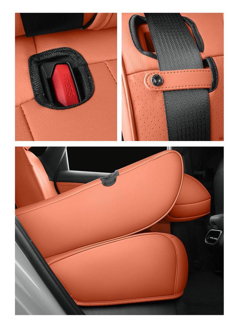 2026 AION i60 Leather Seat Covers for GAC AION Standard Advanced - All-Season Full Coverage Cushions