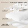 October Crystal Autumn/Winter Pure Cotton Baby Swaddle Blanket - Thick Corn Cotton Wrap for Newborns