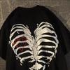 Funny Streetwear Anime Women T-shirt Gothic Bear Short Sleeved Female T-shirt Oversize Top Clothes Graphic Tee T Shirt