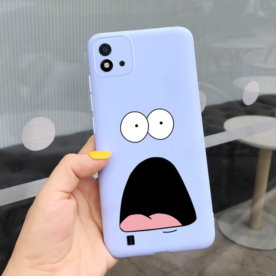 Candy Phone Case For Realme C11 2021 Case 6.52" Cartoon Child Girl Back Cover Shell For Oppo Realme C11 C 11 RMX3231 Silicone