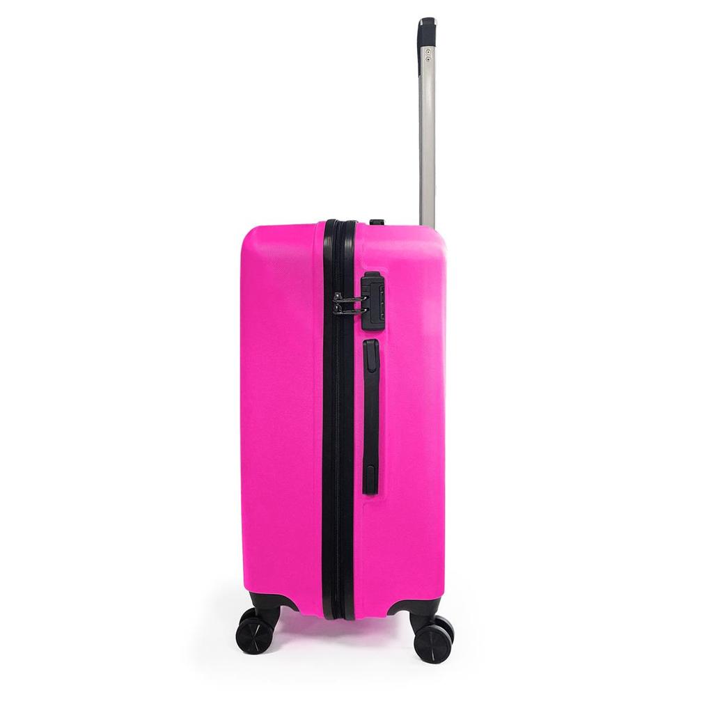 coral high ABS Pink Small Size Suitcase 16416