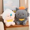 Popular Pleasant Goat and Big Wolf Doll Lazy Goat Doll Small Grey Grey Doll Children's Ragdoll Birthday Gift