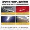 Car&Motorcycle Scratch Repair Paste Kit Repairs Metal/Plastic Surfaces, Protective Layer Polishing & Stain Removal Forms D5W7