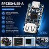 RP2350-USB-A Mini Development Board with Dual Core Processor Type C USB 150MHz 2MB Flash for Embedded Applications