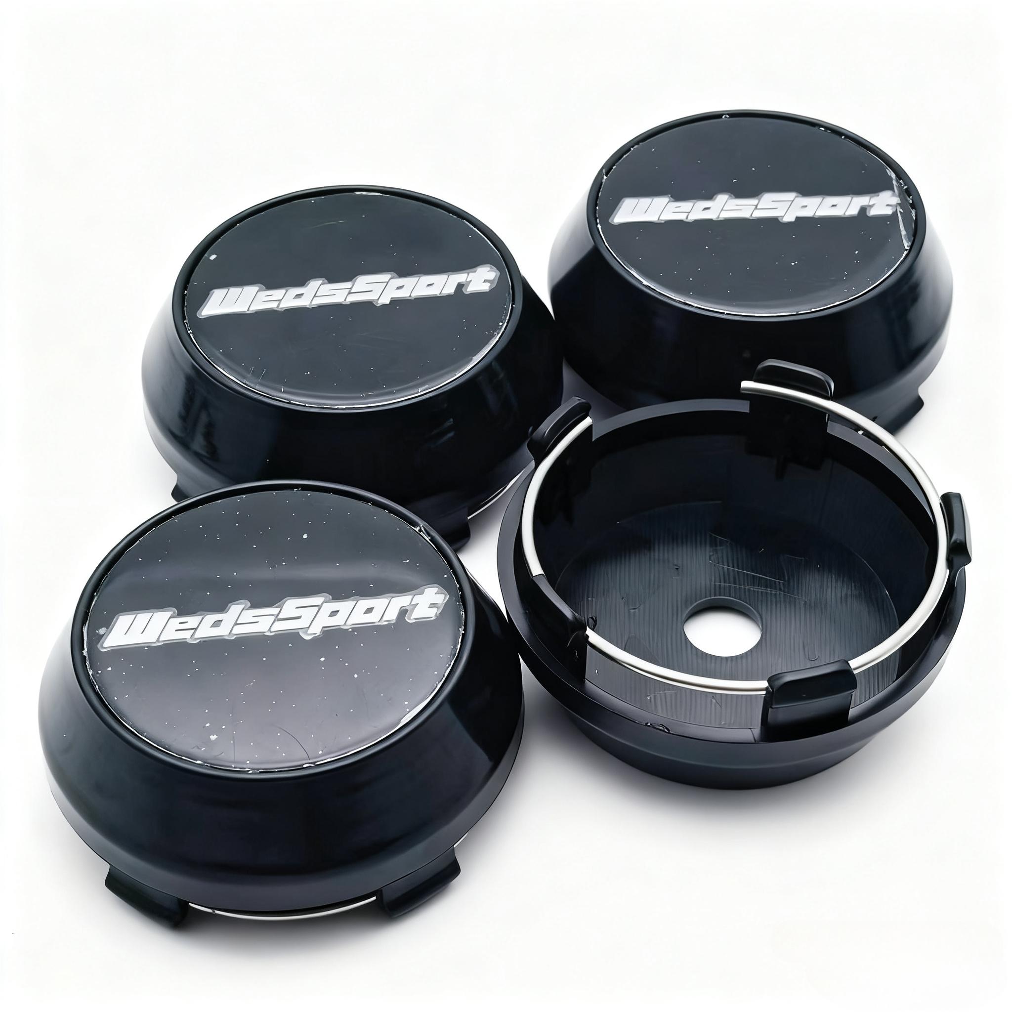 

4 шт. JDM WedsSport Логотип Эмблема Колпачки Центральные на Диски Автомобиля 60MM 56MM Ступица Колеса Высокая Крышка Значок Weds Колпачки Обода Крышка Авто Аксессуары WedsSport Badge&4pcs High Caps