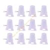 Set of 12 Small Wind up Robot Plastic Simple Operations Wind up Robot for Kids' Learning and Adults' Collection 55KF