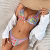 2025 Sexy Printed Bikini Swimsuit - European & American Fashion for Women