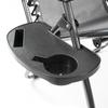Folding Garden Lounger Armchair, Zero Gravity, Tourist, Graphite