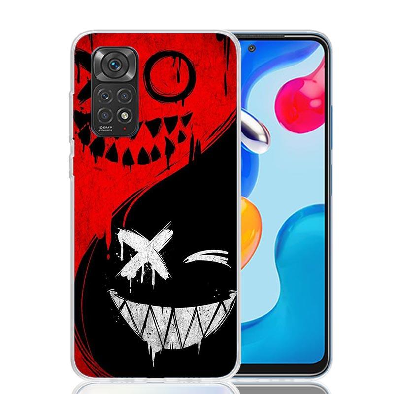 Devil Bad Boy Anime Phone Case For Xiaomi Redmi Note 15 14 13 12S 12 Pro Plus 11S 11E 11 11T 10S 10 Art Soft Pattern Cover Redmi