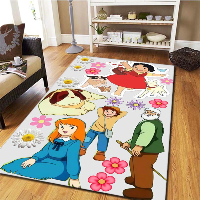 Happy Country Life Carpet Rug For Living Room Bedroom Home Sofa Decoration Kids Play Nonslip Floor Mat