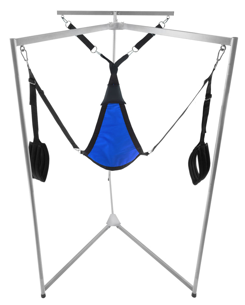 Kit Sling Tissu Triangle Bleu Armature Grise - VIP Sling Pack - Playroom Donjon