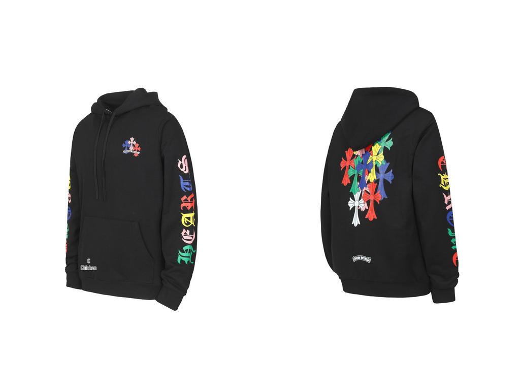 Unisex Autumn/Winter Horseshoe Hoodie with Sanskrit Print - European & American Trend