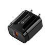 QC3.0 Fast Charger 9V/2A & 5V/3A - EU/US Plug