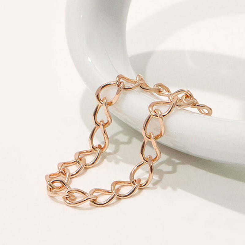 Own Leather Chain Ring (No. 1, No. 2, No. 3, No. 4 / 14k gold)