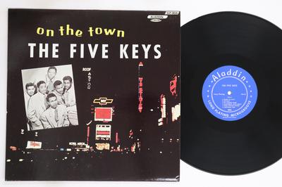 LP ieraksts FIVE KEYS - On The Town SLP806 ALADDIN ASV Soul/Funk Lietots