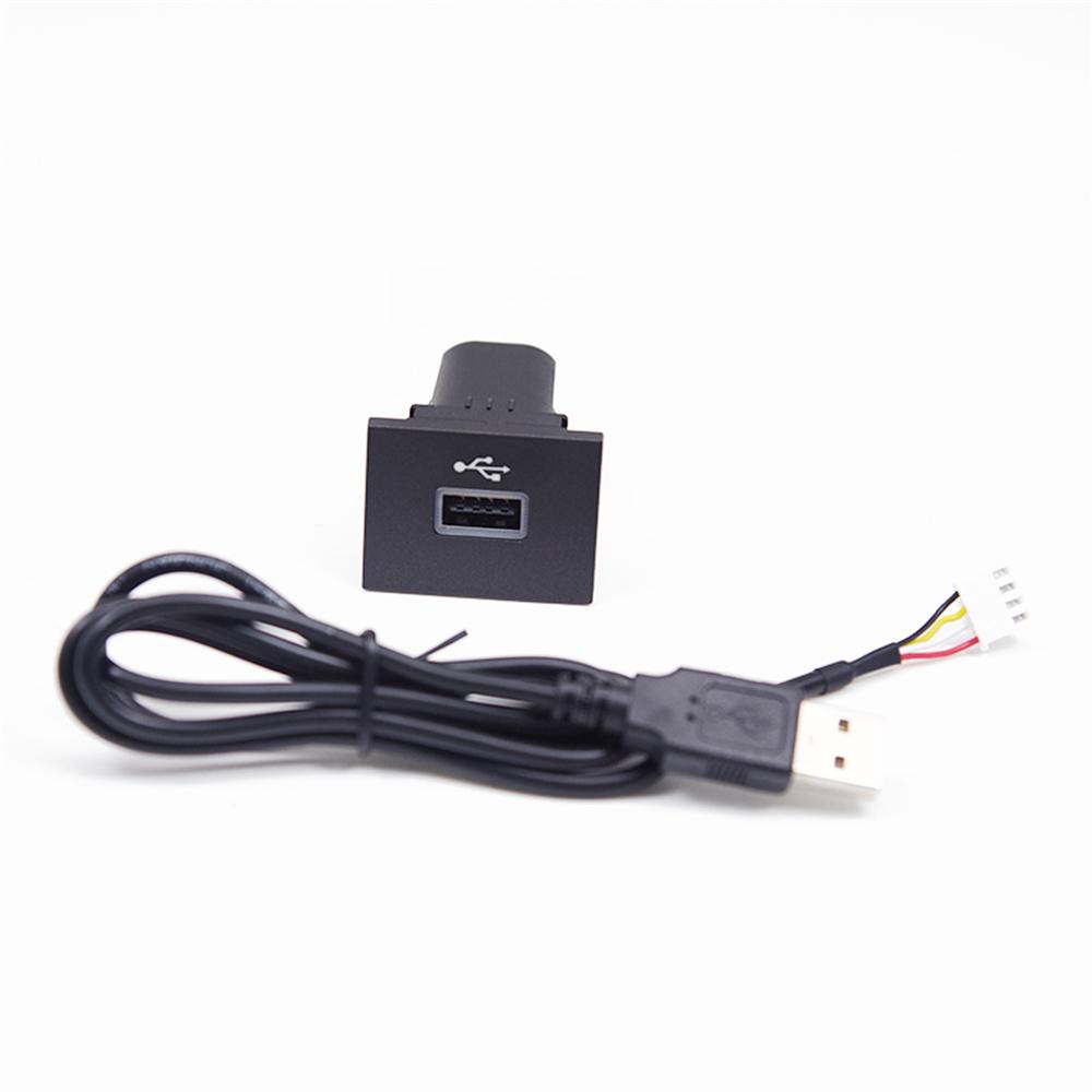 New USB Input Adapter U-disk Flash Socket Interface Cable For Ford Focus MK2 2005-09
