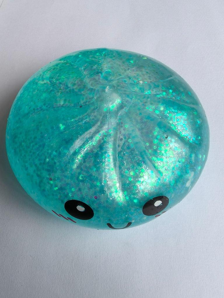 Pectin Char Siu Bao Stress Relief Squeeze Toy – Gold Thread Slow Rebound Bun