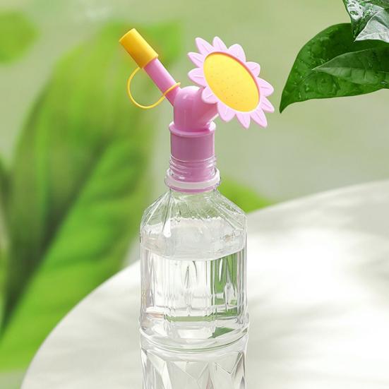 1/3Pcs Water Bottle Sprinkler Cap 2 Modes Adjustable 32-Holes Design Universal Bottle Watering Spout Plant Sprayer Head Accessories