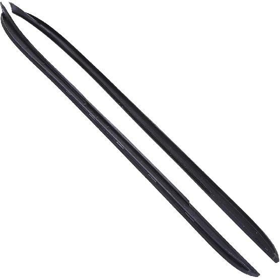 ikasus 2PCS Left & Right Side Windshield A-Pillar Trim Moulding Compatible for Ford Focus 2012-2018 AE8Z5403136A AE8Z5403137B Driver & Passenger Sid