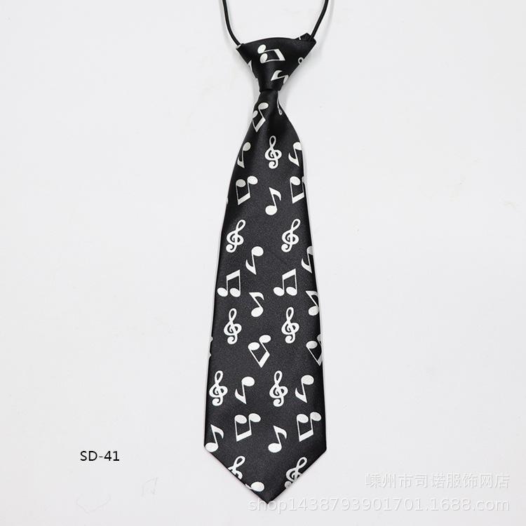 Children'S Printed Small Tie, Handsome Trendy Treasure Tie, Baby Tie, Student School Uniform Tie.