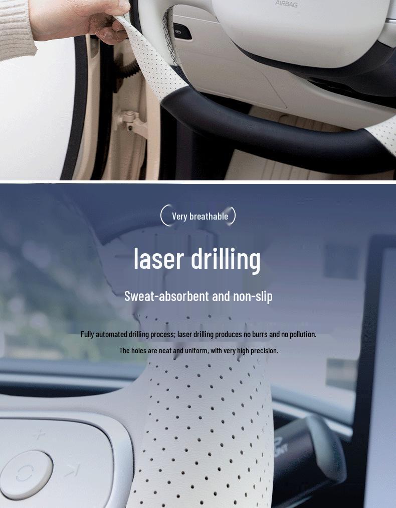 Universal Star Wish Non-slip Steering Wheel Cover for Women - Cute & Thin Design
