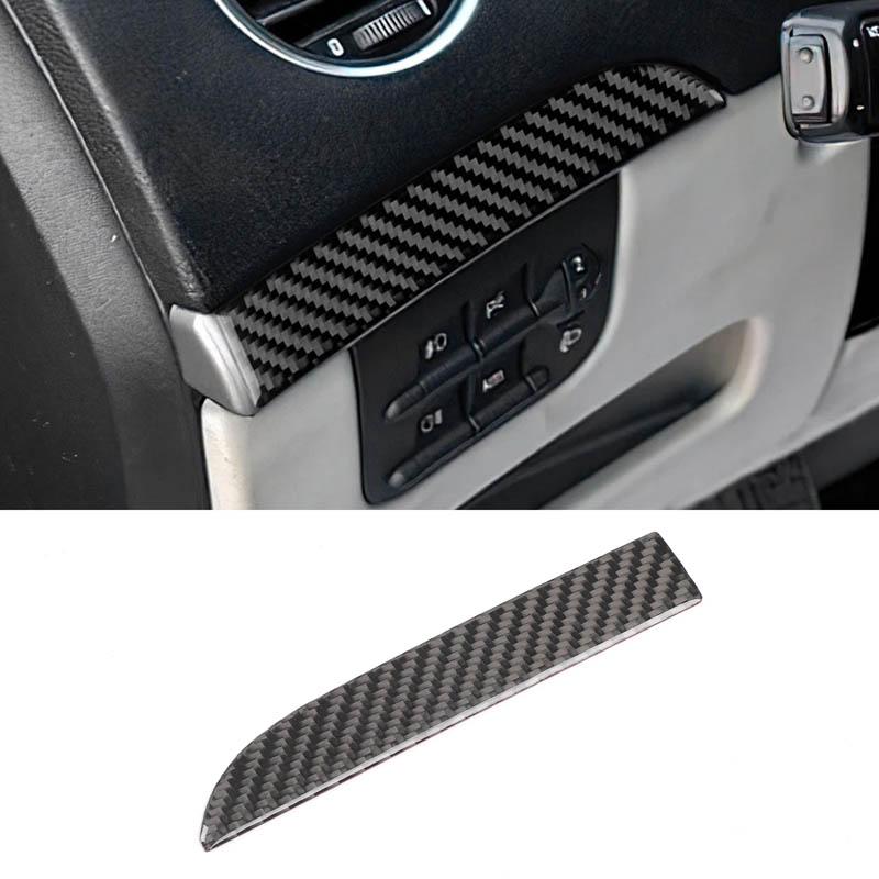 Carbon Fiber Set Gear Shift Door Trim Car Interior Accessories Decorative Stickers for Alfa Romeo 159 Brera/Spider 2004-2011 LHD
