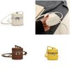 No Brand Kids Pu Water Bucket Bag With Stitch Details For Daily Use