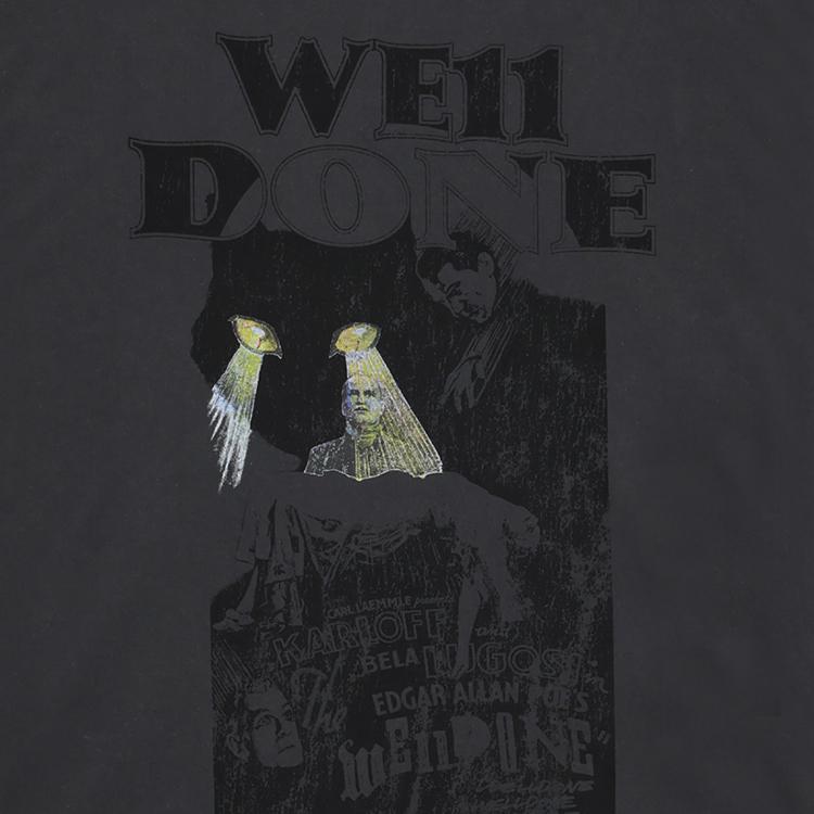 WE11DONE T-Shirts Unisex Crew Neck WD-TT2-25-777-U-CH